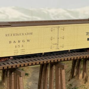 HOn3 DRGW 40ft Reefer